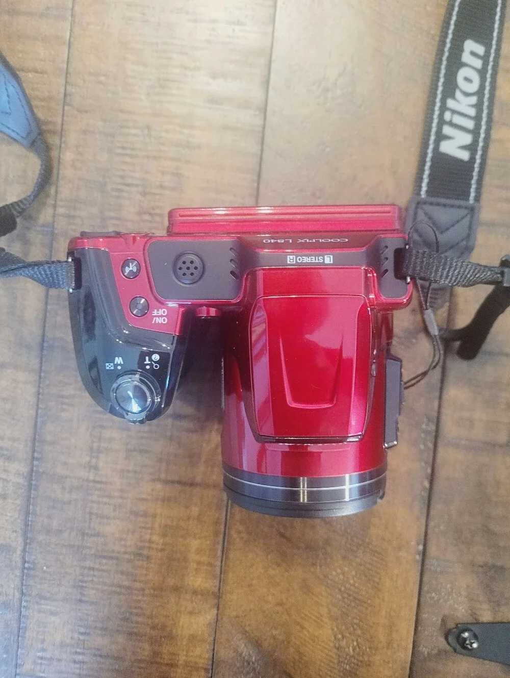 Nikon COOLPIX L840 16MP Digital Camera Red 38x Optical Zoom WiFi Full HD Tested